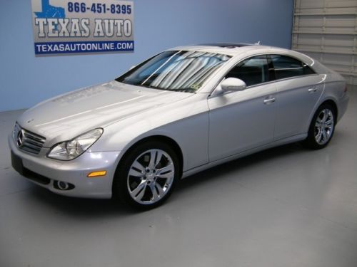 We finance!!!  2008 mercedes-benz cls550 roof nav heated leather 48k texas auto