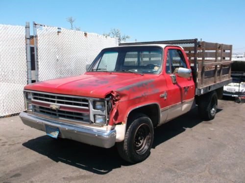 1987 chevrolet pick up,no reserve