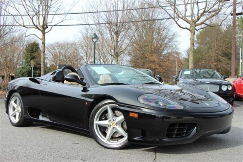 360, spider, manual, gated 6 speed, low miles, awesome car