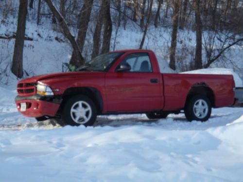 2000 dodge dakota sport standard cab pickup 2-door 3.9l