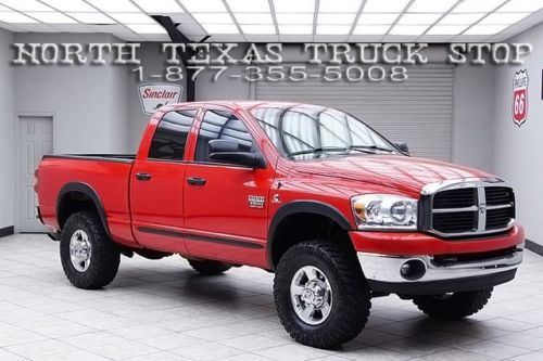 2007 dodge ram 2500 diesel 4x4 lone star lifted quad cab texas truck