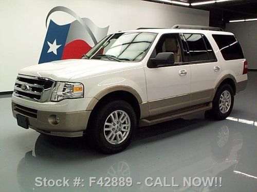 2013 ford expedition xlt 8-pass leather vent seats 12k! texas direct auto