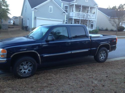 2005 gmc sierra 1500 sle crew cab pickup 4-door 5.3l