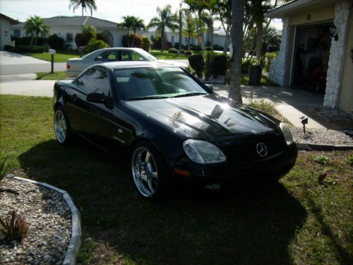 1999 slk 230 convertable hard top