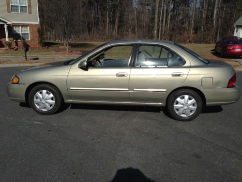 2001 nissan sentra gxe sedan 4-door 1.8l