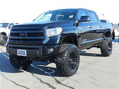 Tundra crew max limited 4x4 custom new lift wheels tires navigation roof auto