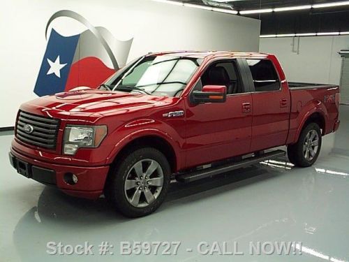 2010 ford f150 fx2 sport crew leather 20&#034; wheels 49k mi texas direct auto