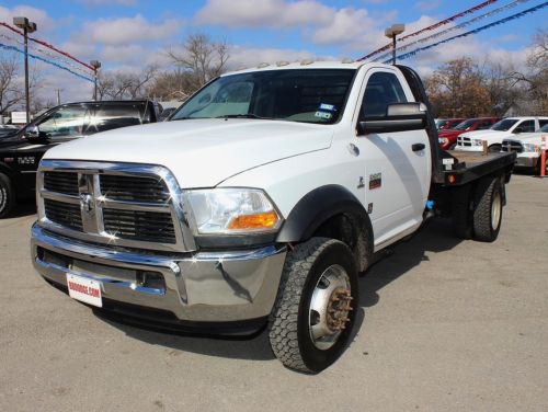 6.7l i6 cummins diesel st chassis cab cm flat bed power equipment cruise 168.5in