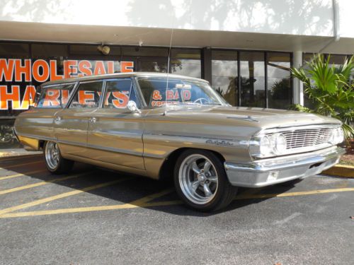 1964 ford galaxie country sedan wagon 352 v8.gorgeous cruise night car.cheap!!!