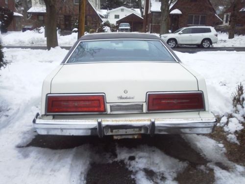 1979 ford thunderbird no reserve as-is runs and drive clear title car is stock