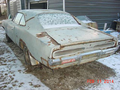 1970 Dodge Charger 500 Project or Parts Car! Rough!, image 2