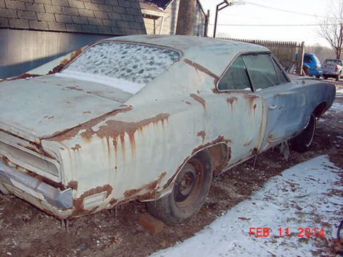 1970 Dodge Charger 500 Project or Parts Car! Rough!, image 3