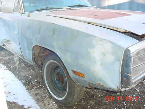 1970 Dodge Charger 500 Project or Parts Car! Rough!, image 9