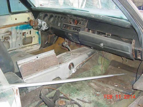 1970 Dodge Charger 500 Project or Parts Car! Rough!, image 13
