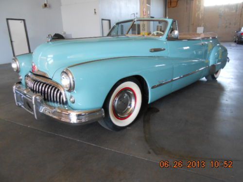 1947 buick  roadmaster convertible