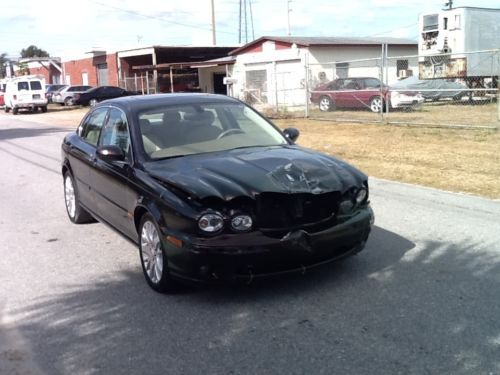 Jaguar x type salvage rebuildable clean new interior low mile lawaway payment s