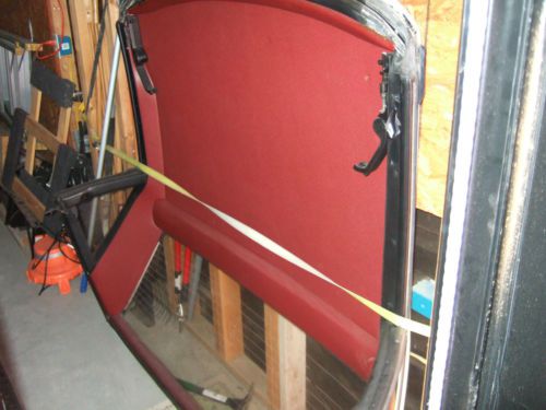 1988 Cadillac Allante White Pearl Convertible Soft and Hard Top w/Red Leather, image 2