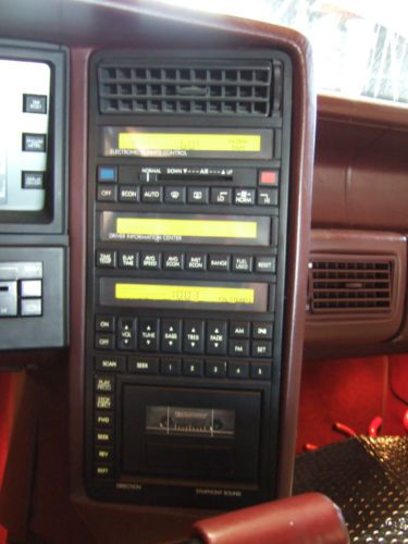 1988 Cadillac Allante White Pearl Convertible Soft and Hard Top w/Red Leather, image 8