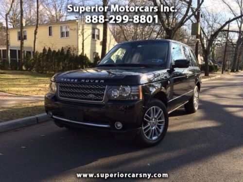 10 range rover-hse-navi-sunroof-cold weather package-rvc-xenons-wrnty-clean crfx