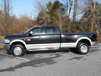 2011 dodge ram 3500 laramie leather 4wd 4x4 4dr drw dually cummins diesel