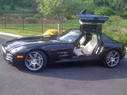 Sls amg mercedes 2011 black