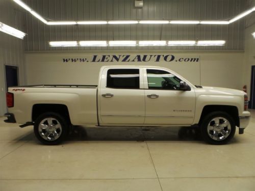 2014 chevrolet silverado 1500 crew-short-ltz-reverse camera-nav-leather-4wd