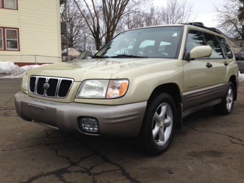 2002 subaru forester s wagon 4-door 2.5l - 1 owner! clean! timing belt just done