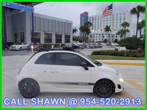 2013 fiat 500c abarth convertible, rare car, great on gas, go topless, abarth!!!