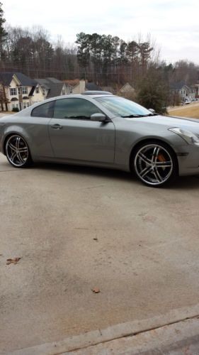 2003 infinit g35 coupe customize w/22&#034; zenetti wheels