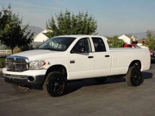 2007 dodge ram 3500 slt crew cab 4x4 5.9l cummins turbo diesel 4 door