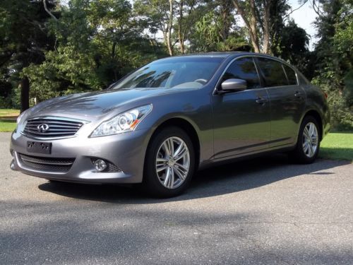 Beautiful 2012 infiniti g25x awd with 5,821 miles!