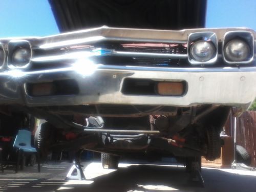 1969 chevy el camino  ( project )