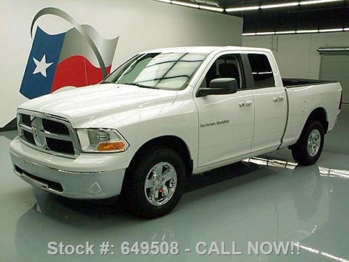 2011 dodge ram slt quad 4x4 6-pass bedliner only 57k mi texas direct auto