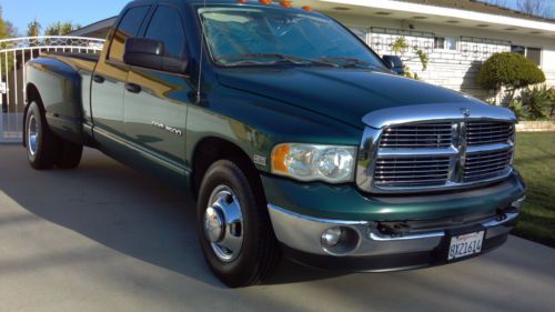 2003 dodge 3500 quad cab dually  hemi slt runs great 64062 miles 8 foot bed