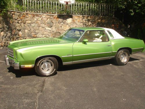 1976 chevrolet monte carlo landau coupe 2-door 5.7l