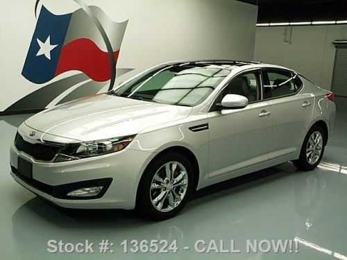 2013 kia optima ex leather pano roof nav rear cam 22k texas direct auto