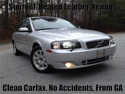 Sunroof heated leather bi-xenons clean carfax from georgia michelin tires