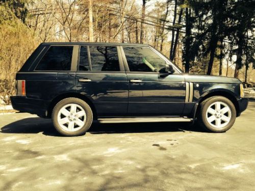 2003 land rover range rover hse lower miles excellent cond. garaged
