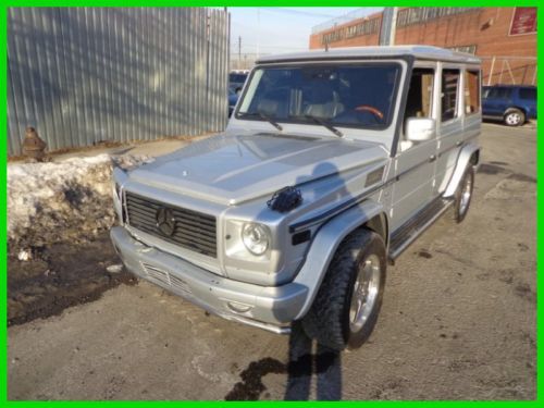 2008 g55 amg 5.4l v8 automatic 4matic suv premium navi rebuildable rebuilder