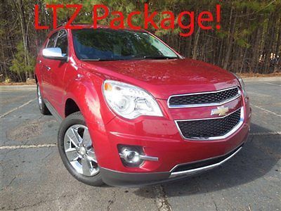 Chevrolet equinox ltz low miles 4 dr suv automatic 2.4l l4 dir dohc 16v crystal