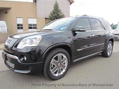 2011 gmc acadia denali / 1 owner / loaded / call 800.513.9326 for details