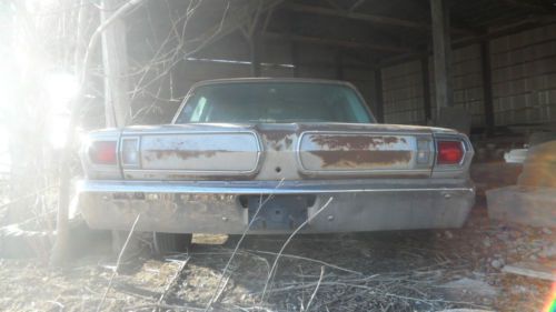 1966 plymouth fury ii base 5.2l