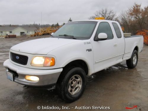 Ford f-150 xlt ext cab 4x4 pickup truck triton 4.6l v8 short box a/c 4-spd auto
