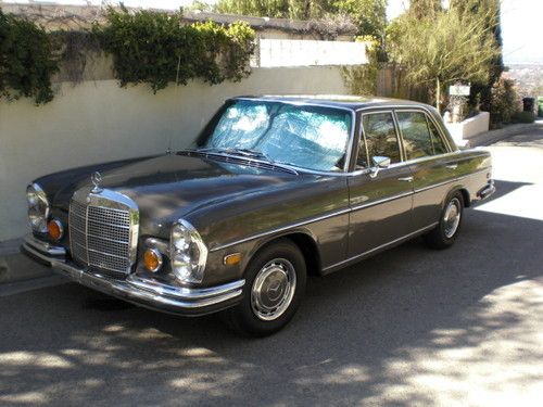 1970 mercedes-benz 280se - original california car- ... * excellent condition!