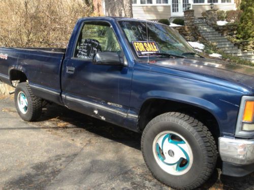 1996 chevrolet k1500 base standard cab pickup 2-door 4.3l