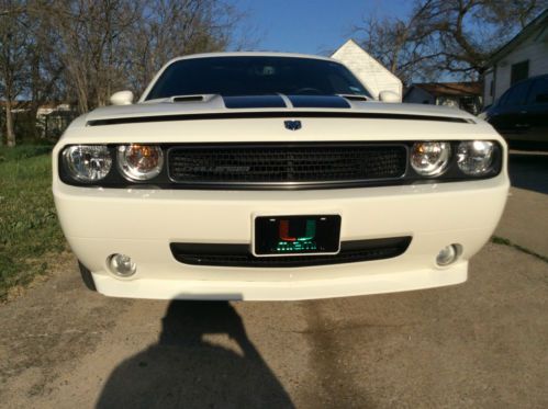 Challenger r/t with 3 piece wheels, rally stripes ,custom system,  ect;