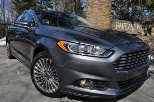 2013 fusion titanium.no reserve.1.6/turbo/navi/moon/camera/heat/18&#039;s/r-start/