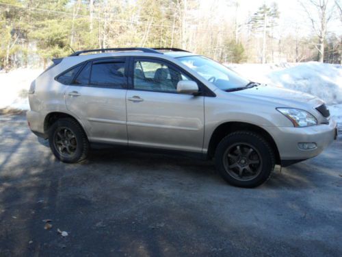 2004 lexus rx 330 awd premium plus package, sunroof, nav, extra wheels/tires set