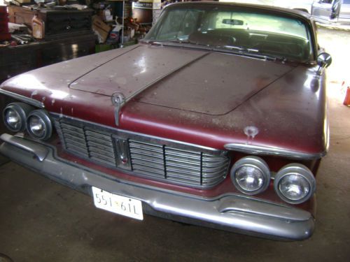 Rare barn find/ 1 lady owner/survivor1963 chrysler imperial/03367 miles/all orig