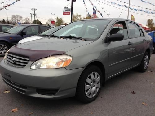 2004 toyota corolla ce no reserve auction